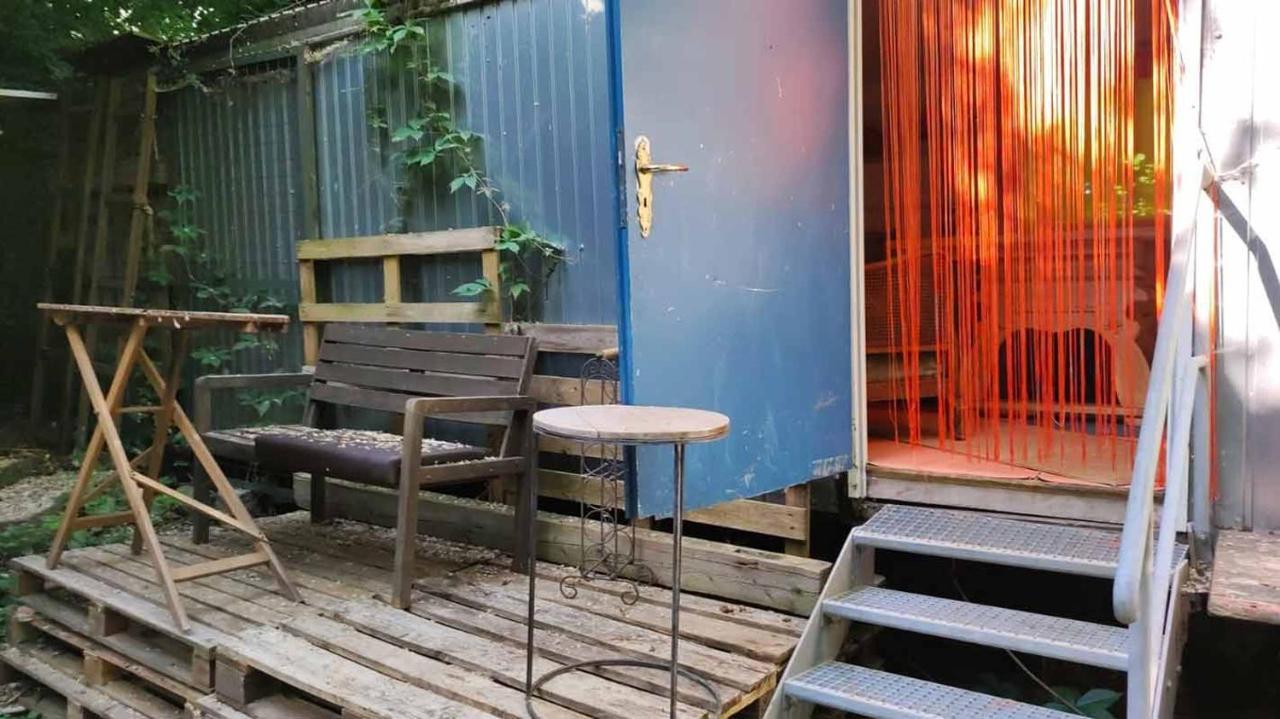Trailer - Dschungel Lodge Küps Extérieur photo